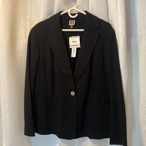 Anne Klein Women’s Black Jacket 1X